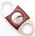 Mrs. Brog Guillotine Cigar Cutter - Mahogany Wood & Stainless Steel