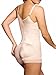 YIANNA Womens Body Shaper Seamless Tummy Control Shapewear Open Bust Slimmer Belly Shaper Bodysuit, YA7102-Beige-XL