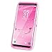 Galaxy S8 Case, Dexnor Glitter 3D Bling Sparkle Flowing Quicksand Liquid Bumper Clear 3 in 1 Shockproof TPU Silicone + PC Heavy Duty Protective Defender Cover for Samsung Galaxy S8 - Pink