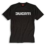 Ducati Ducatiana 80's Eighties Short Sleeve T-Shirt Black XX-Large