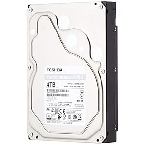 Toshiba X300 4TB 7200RPM 128MB 3.5′ SATA, Sliver