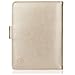 GDTK Leather Passport Holder Cover Case RFID Blocking Travel Wallet (Gold)