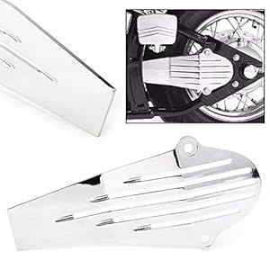 GZYF Chrome Aandrijfas Cover Compatibel met V STAR XVS 650 1996-2017, Aluminium