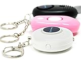 Personal Alarm Keychain by Stress Free Key - Self-Defense 130DB PREMIUM Emergency System - COMES IN 3 UNIQUE COLORS - Keep Your Loved Ones Safe - Portable Hand Held Siren Horn - Batteries Included