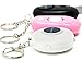 Personal Alarm Keychain by Stress Free Key - Self-Defense 130DB PREMIUM Emergency System - COMES IN 3 UNIQUE COLORS - Keep Your Loved Ones Safe - Portable Hand Held Siren Horn - Batteries Included