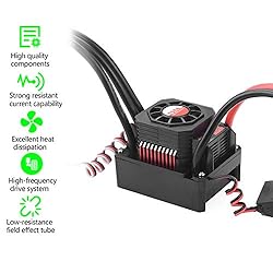 GoolRC 120A Brushless ESC Waterproof Electric Speed