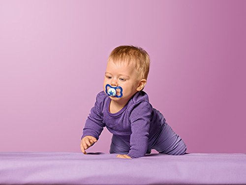 MAM Air Orthodontic Pacifier, Boy, 6+ Months, 2-Count