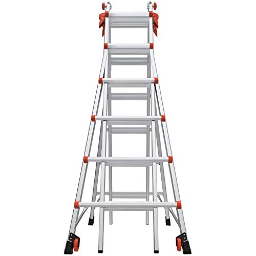 Little Giant Ladders, Velocity with Wheels, M26, 26 Ft, MultiPosition
