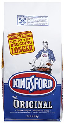 Kingsford Products 31182 Charcoal Briquettes, 15.4-Lb. Bag