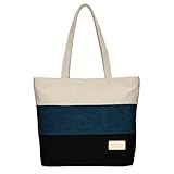 ArcEnCiel Women's Canvas Shoulder Hand Bag Tote Bag