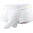 ZONBAILON Men's Bulge Enhancing Brief Dual Pouch Underwear Breathable Bikini’s Boxer Modal Trunk