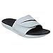 Nike Men's Kawa Adjustable Slide Sandals White/Black-White 10