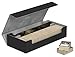 Ultimate Guard Superhive 550+, Deck Case for 550 Double-Sleeved TCG Cards, Black/Grey, Compatible with Boulders, Magnetic Closure & Microfiber Lining