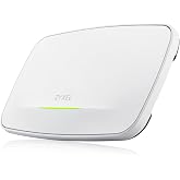 Zyxel WiFi 7 Wireless Access Point BE22000 | PoE++ | WBE660S | 1x GbE + 1x 10G Ethernet Ports, Triple-Radio, Smart Antenna, NebulaFlex, Mesh, MLO, MU-MIMO, WPA3, 802.1X/RADIUS Auth