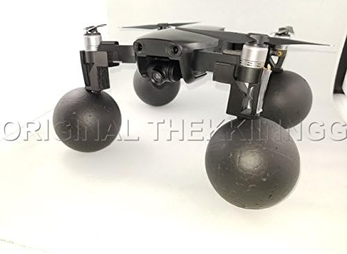 Thekkiinngg DJI Mavic Air Water Mod –Emergency Water Landing Drone Accessories –SetOf 4 FloatingBallsFor Extra Security When Flying Overwater – BLACK COLOR Edition–Easy Installation
