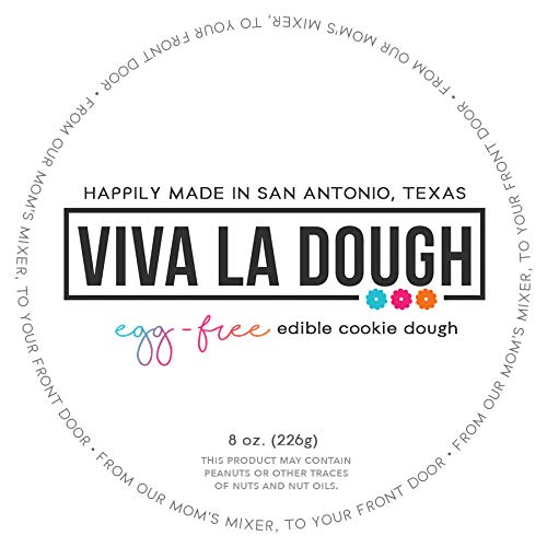 Viva La Dough Edible Cookie Dough - 100% Egg-Free - Best of: Starter Kit (4 Flavors - 4 Pack) - Thumbnail 2
