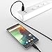 KabelDirekt – (6 feet Micro USB 2.0 Sync & Charge Cable Black – Top Series