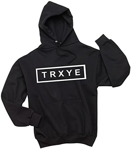 Trxye Pullover Hoodie Black (Small)