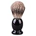 EcoToKo Basic Pure Badger Shaving Brush With Black Handle-Engineered To Deliver the Best Shave of Your Life