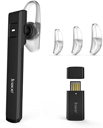 Bluetooth Headset 4.1 Wireless Earpiece Hands Free Noise Cancelling mic for Driving/Phone/Business