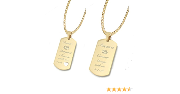 tag necklace personalized