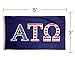 Desert Cactus Alpha Tau Omega Flag USA Greek Letter Fraternity Banner Large 3x5 feet Flags Sign Decor ATO