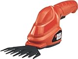 Black & Decker GSN35 Compact Grass Shears/Shrub Trimmer with Interchangeable Blades