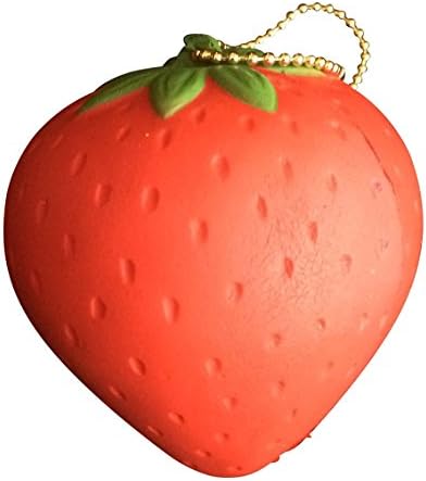Squishy &amp; SLOW RISE Eric Next Series Fruit + BONUS Random Jenna Lyn Squishies! (Red Strawberry)