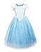 ReliBeauty Girls Sparkle Sequin Princess Dress Costume