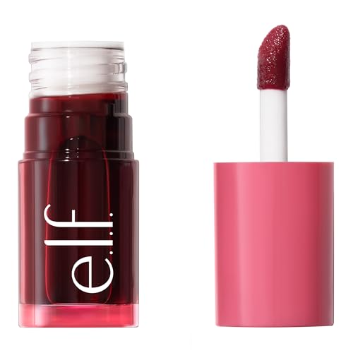e.l.f. Tinta Sheer For It Blush Tint Left on Red - sheer red