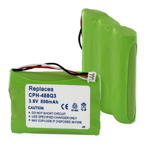 Replacement Battery For PLANTRONICS 63421-01 - NiMH 800mAh CT12