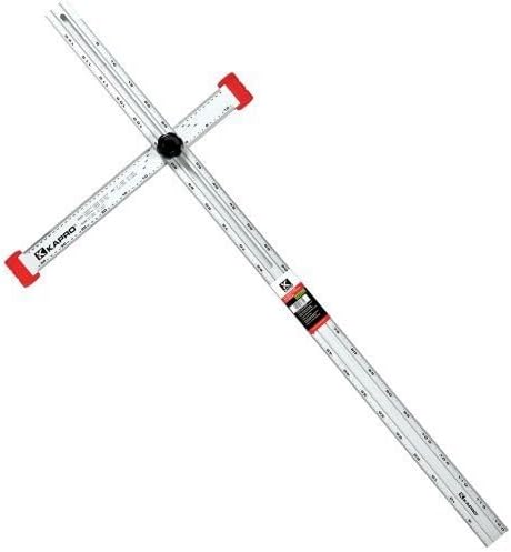 Kapro 317-48-A Aluminum Adjustable Drywall Layout and Marking T-Square, 48" Leng supplier_id_thecandidcow; TRYK32262383819360