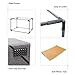 PETSFIT Travel Dog Crate, Soft Sided Dog Crate - 36 Inch Easy Set-up, Light, Sturdy, Comfy Inside with Thicken Mat, Collapsible Crate for Home and Travel Grey