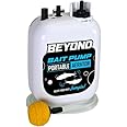 Beyond Bait Pump Portable Live Bait Aerator - Long Lasting Battery Powered Bubbler - Water Resistant Design- XL Air Stone Keep Your Bait Alive Longer