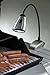 Light It! By Fulcrum, 6-LED Clip On Desk Lamp, Wireless, Silver