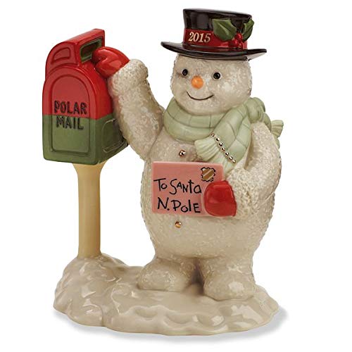 Lenox 2015 Annual Snowman Figurine Home & Kitchen