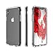 Luvvitt iPhone XR Case and Tempered Glass Screen Protector Set Crystal View Cover with Slim Hybrid TPU Gel Bumper and Hard Scratch Resistant Back for 6.1