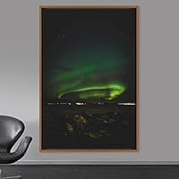 Framed Canvas Wall Art Beautiful Landscape Canvas Prints Home Artwork Decoration for Living Room,Bedroom - 16x24 inches