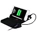 ?Update Version?Richen Car Charging Mount, Magnetic Adsorption Silicone Pad Dash Mat Cell Phone Holder Cradle Dock Charging Cable for Samsung iPhone & GPS,Table PC Holder
