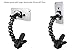 Livestream® Gear - Jaws Clamp with Universal Magnetic Phone Mount. Mount Your Phone via Magnetic Mount and Metallic Plates to This Desk Clamp for Streaming, FB Live. Compatible with GoPro.