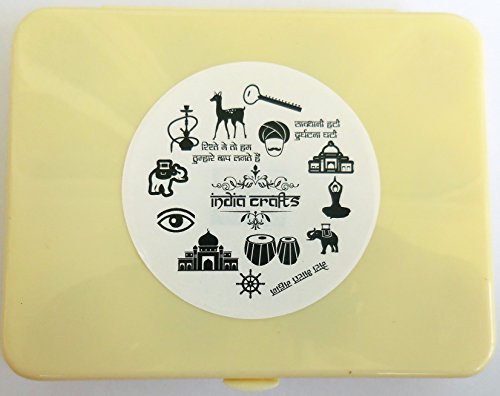 12 Bindi Box Long Multicolored Crystal Bindis Bridal face Jewels Forehead Tika