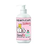Pure North Atlantic Salmon Oil for dogs and cat's from Good Ole Ben's. Human grade, Omega-3 and -6 EPA and DHA Fatty Acids, supports immune, joint and heart health. (16 oz)