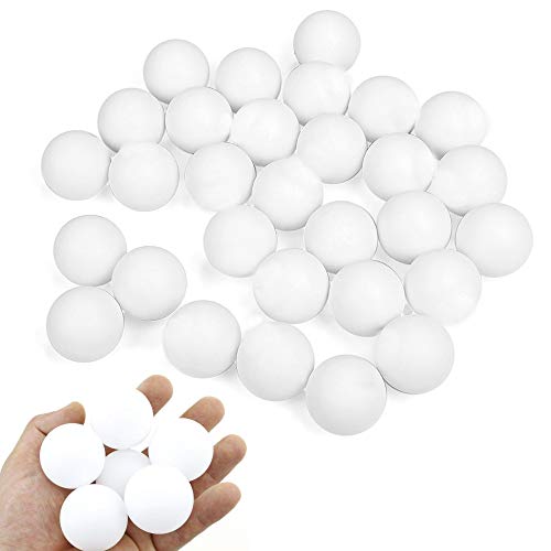 Totem World 24 White Beer Pong Balls 38mm Ping Pong Washable Plastic