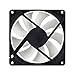 ARCTIC F9 (5 Pack) - 92 mm Standard Case Fan, Very quiet motor, Computer, Push- or Pull Configuration, Fan Speed: 1800 RPM - Black/White