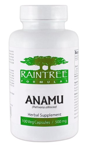 Raintree Formulas Anamu (Petiveria alliacea) 500mg 100 Veg Capsules by Raintree Formulas Raintree Formulas Anamu (Petiveria alliacea) 500mg 100 Veg Capsules by Raintree Formulas