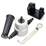 Metal Nibbler Cutter, Double Head Metal Sheet Nibbler Metal Cutting Drill Hole S