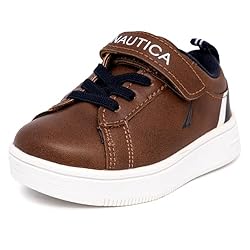 Nautica Kids Sneaker Boys Strap Bungee Hiking