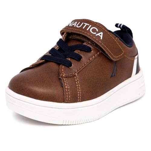 Nautica Kids Sneaker Boys Strap Bungee Hiking