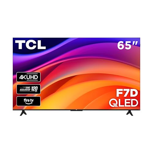 TCL 65" F7D Class 4K UHD HDR QLED Smart TV with Fire TV – 65F7D