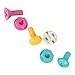 Wall Hooks Decorative, Adhesive Hooks, Wall Hooks Adhesive, Safe Funny 3-Color wall hooks for kids Game zone organizer, Decor Hooks, Office Multifunctional Organizer
